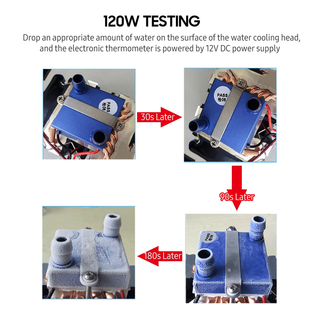 180W Semiconductor Refrigeration Aquarium Chiller for 40 Liters T502