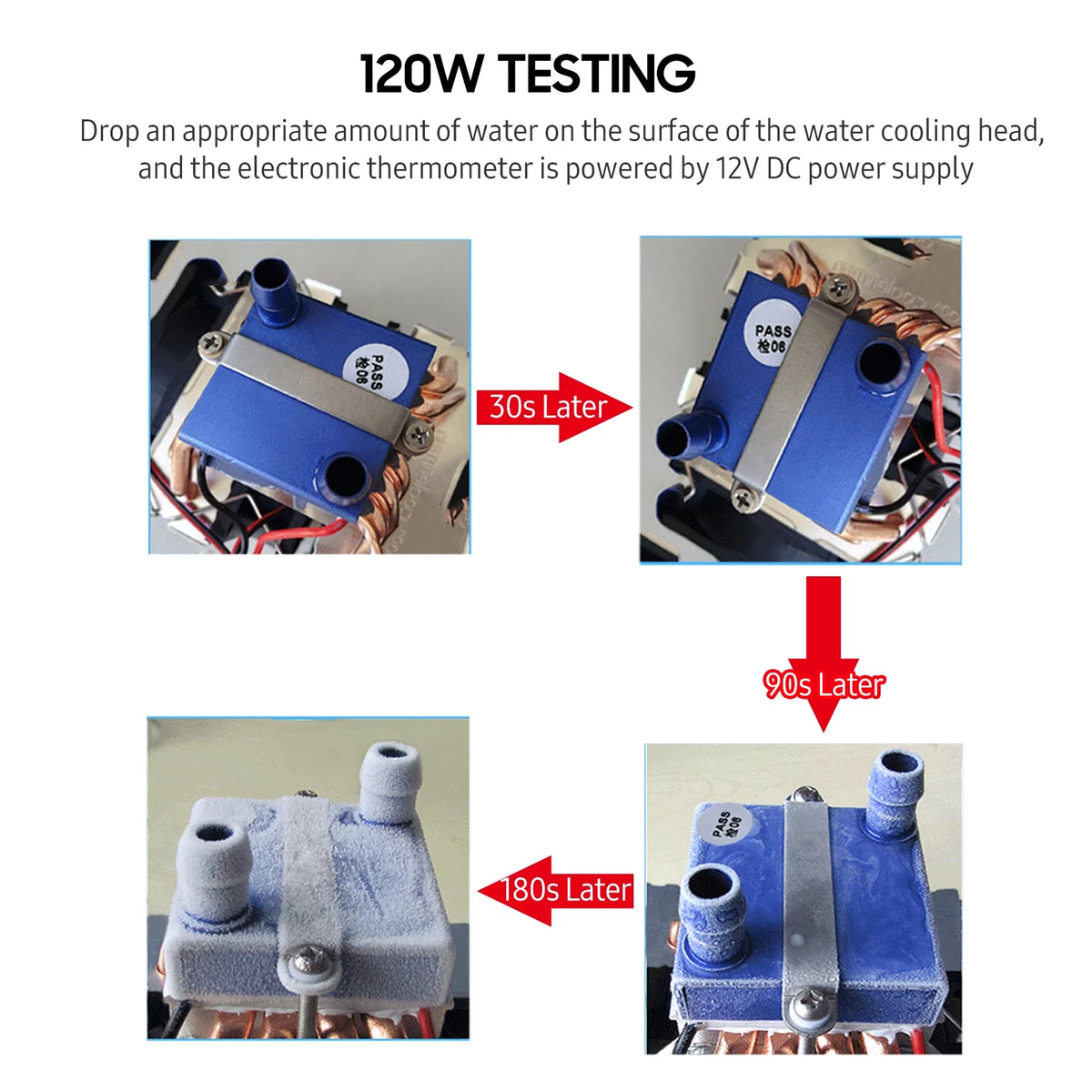 180W Semiconductor Refrigeration Aquarium Chiller for 40 Liters T502