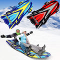 2 Pack Large Foam Snow Sled with Handles Z9967