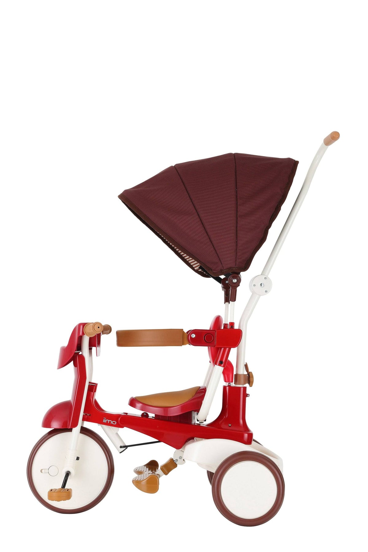 3-in-1 Folding Tricycle with Canopy White F46731