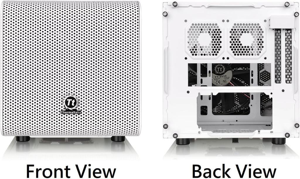 White Mini ITX Cube Computer Chassis X267862