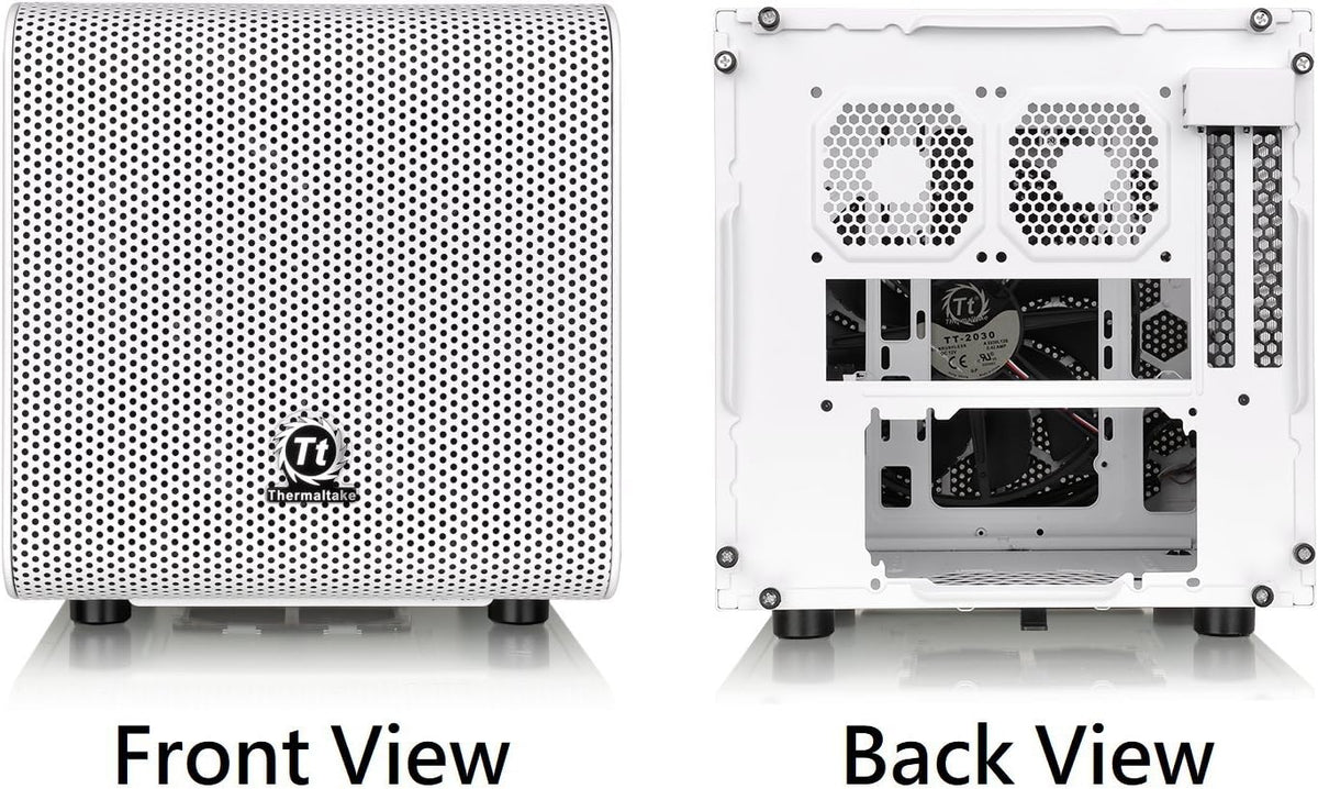 White Mini ITX Cube Computer Chassis X267862