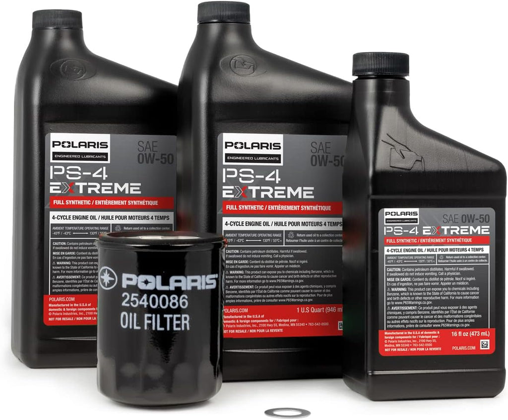 2.5 Quarts Full Synthetic Oil Change Kit with Oil Filter and Washer M3459