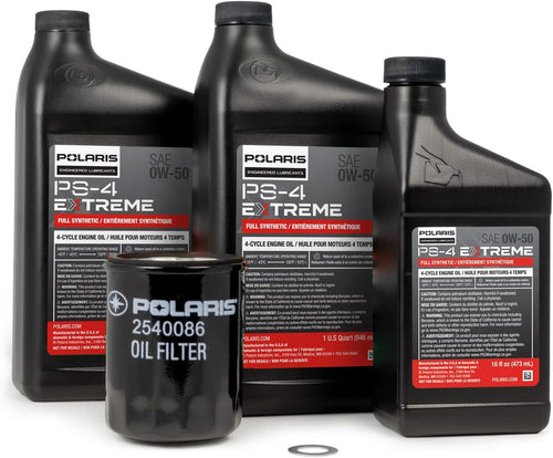 2.5 Quarts Full Synthetic Oil Change Kit with Oil Filter and Washer M3459