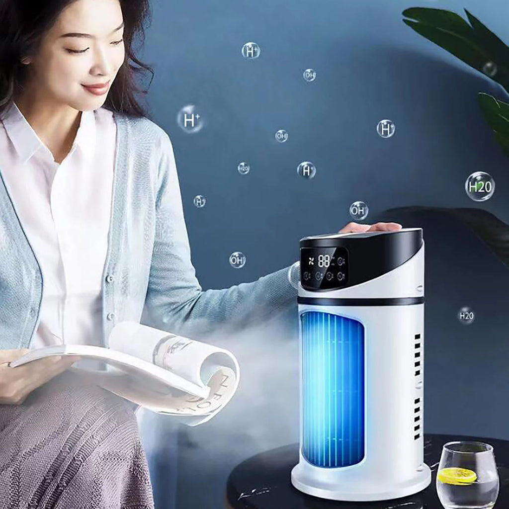 Electric Fan USB Multi-function Timing Air Cooler E71266
