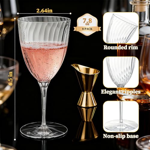 16 Pack 6oz Clear Champagne Flutes Q9944
