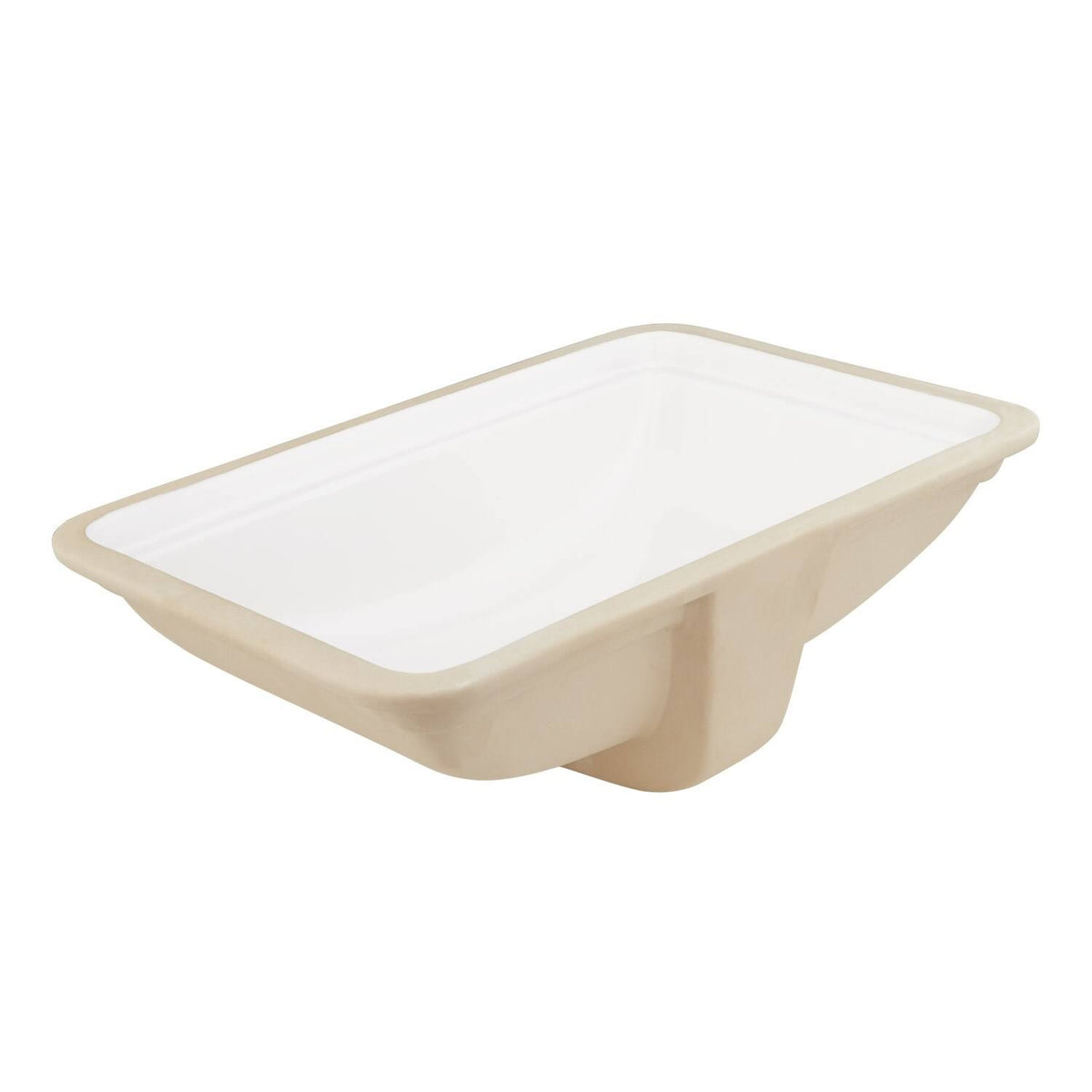 20 inch Rectangular Vitreous China Undermount Bathroom Sink E330
