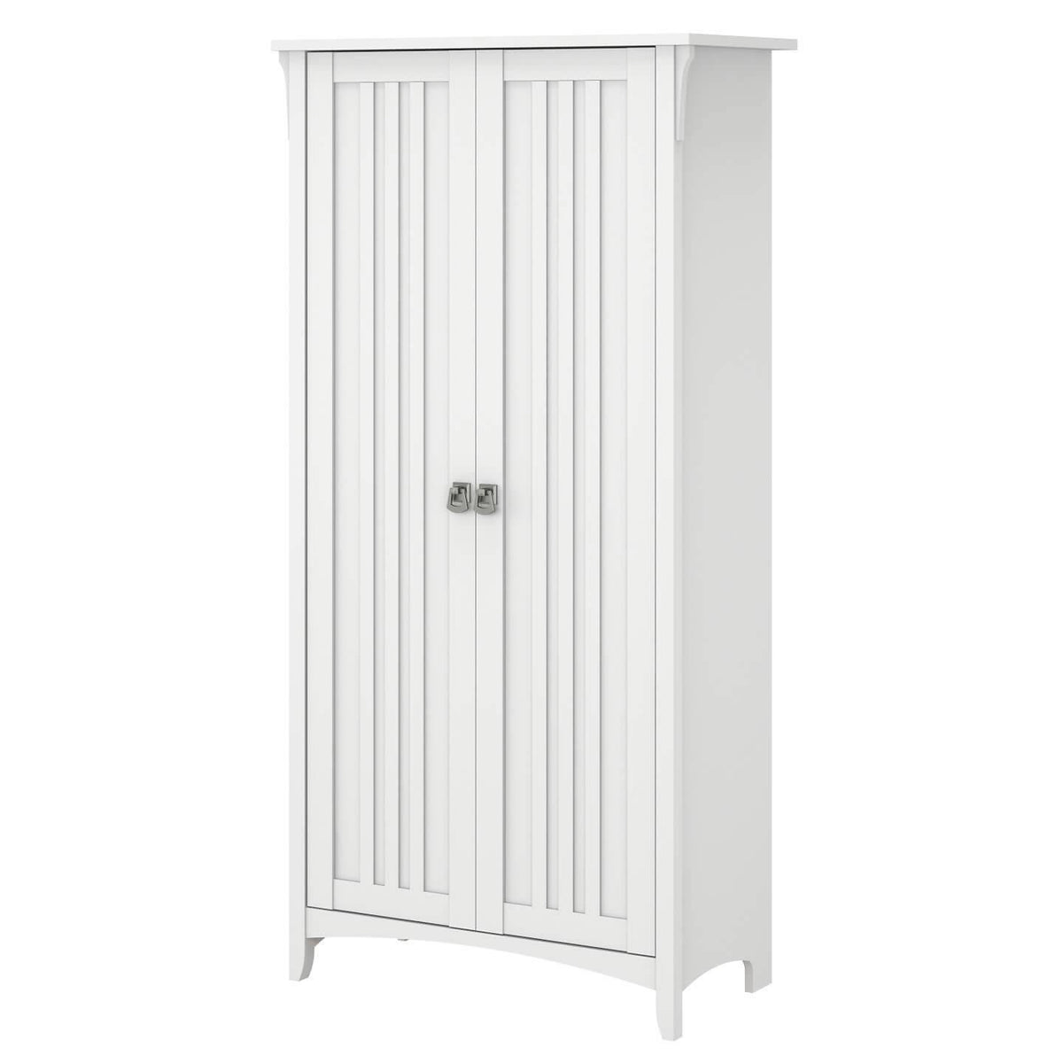 Brown Bathroom Storage Cabinet with Doors L906