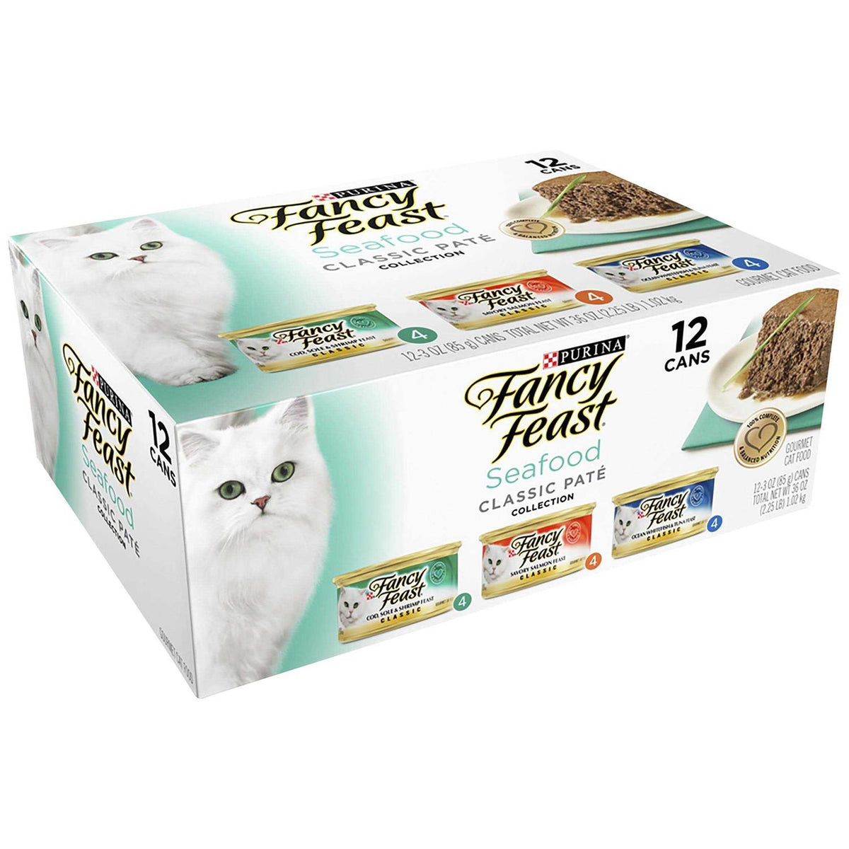 Seafood Classic Pate Wet Cat Food O2316