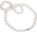 18kt White Gold Freshwater Pearl Necklace N476