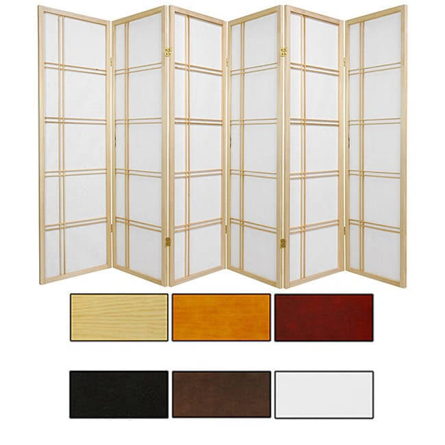 White 4 Panel Shoji Screen P673854