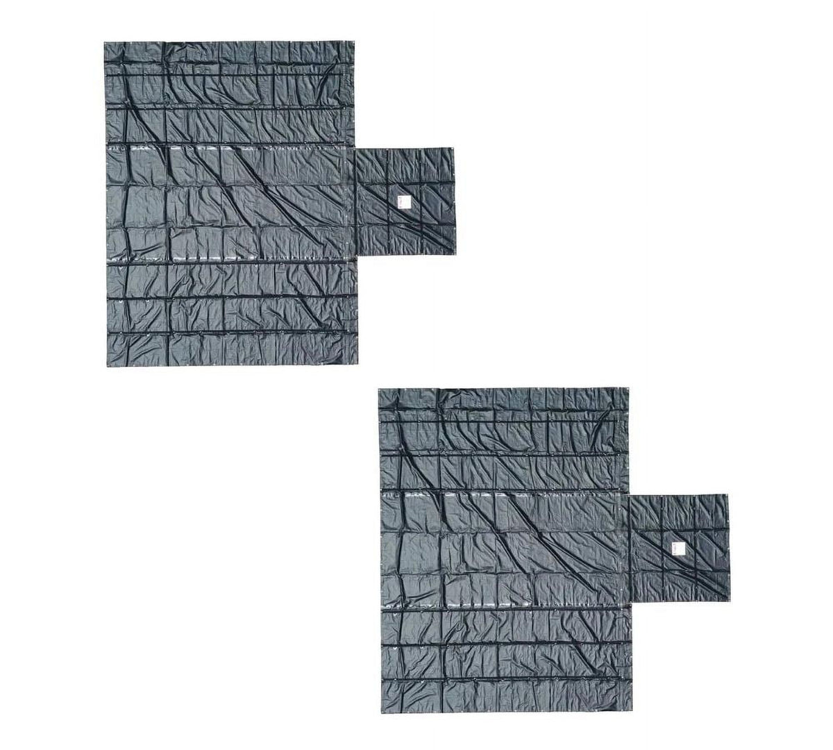 2 Pack 14oz Steel Tarp 16' x 27' with Flap Z74055