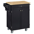 Kitchen Cart with Black Granite Top G134