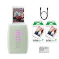 Sage Green Smartphone Printer with Instant Film N108203