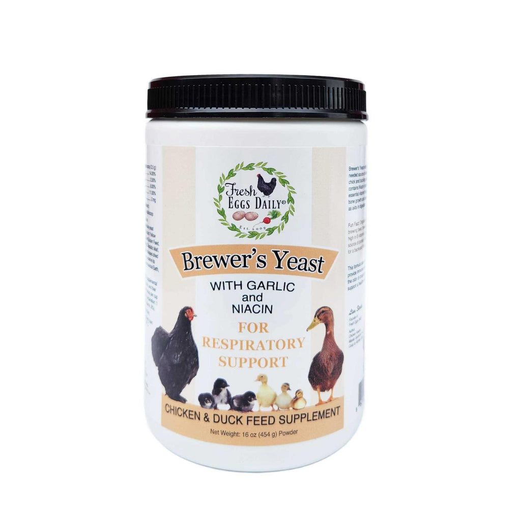 Brewers Yeast with Garlic Powder and Niacin Feed Supplement 1LB B355144