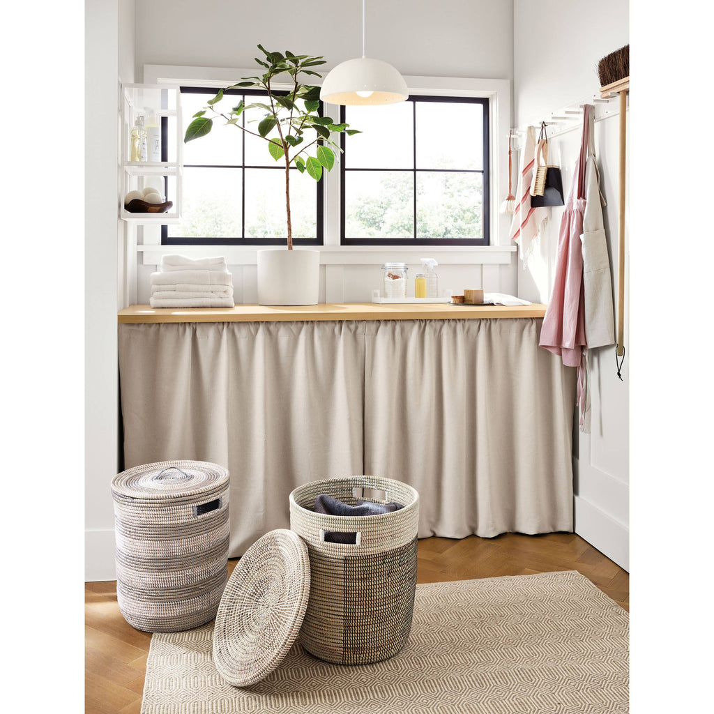 Sage Green Grey Three-Shelf Wall Unit F274