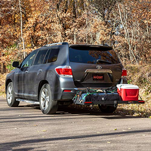 48 x 20-Inch Hitch Cargo Carrier, 300 lbs Capacity P69820