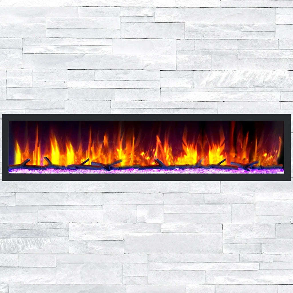 82.50 Inch Electric Wall Fireplace C978