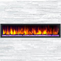82.50 Inch Electric Wall Fireplace C978