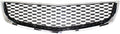 Chrome Shell Painted Black Insert Front Bumper Grille F799730