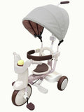 3-in-1 Folding Tricycle with Canopy White F46731