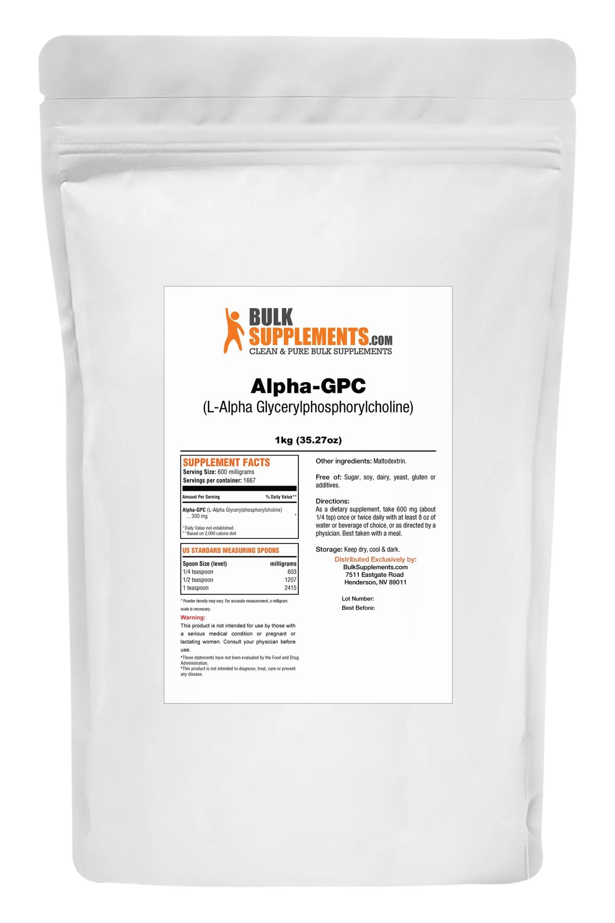 5kg Alpha-GPC X848