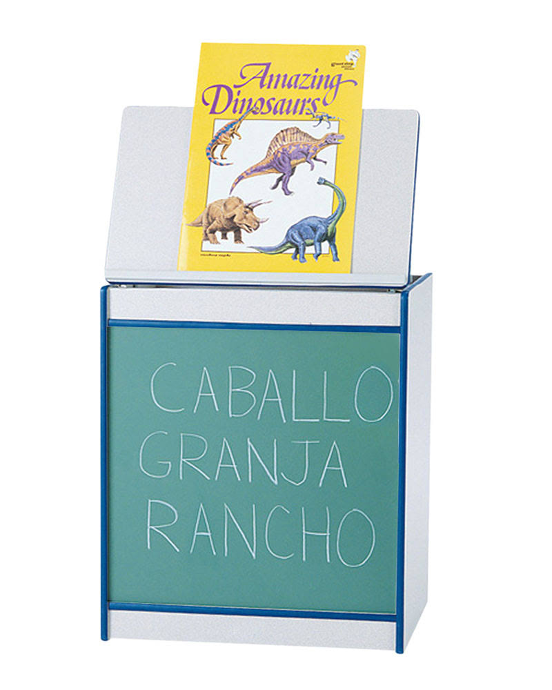 Navy Chalkboard Big Book Easel B6079