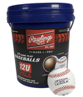 Youth Practice Baseball Bucket, 12 Count R448