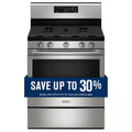 5 Burners Freestanding Gas Range Stainless Steel Self Clean R223505