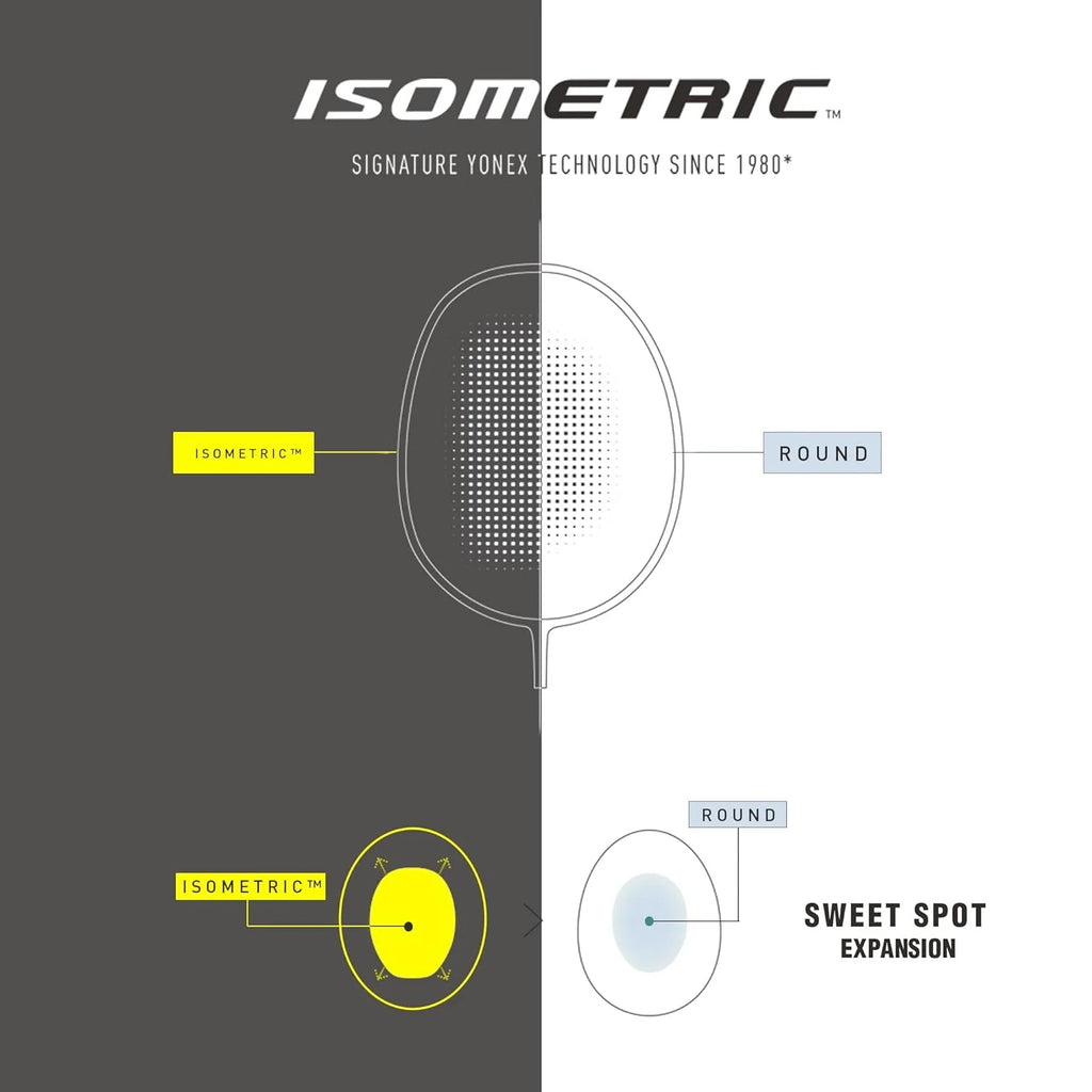 Pearl White Badminton Racquet K5840