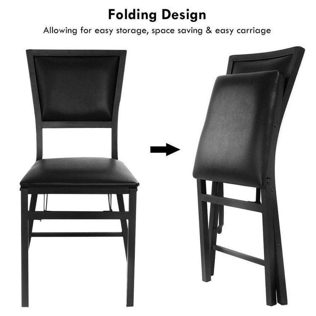 Set of 2 Metal Folding Dining Chair L3363