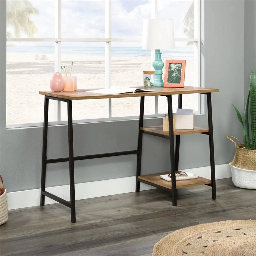 Single Pedestal Desk in Sindoori Mango S88715