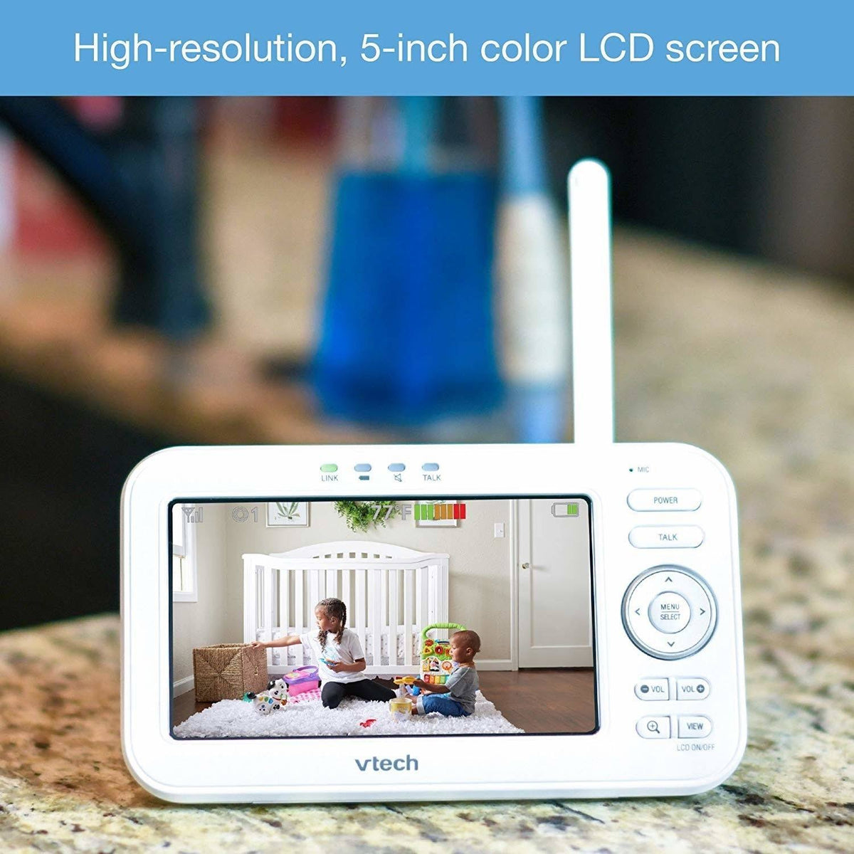 Video Baby Monitor with Wide Angle and Standard Lens F9745