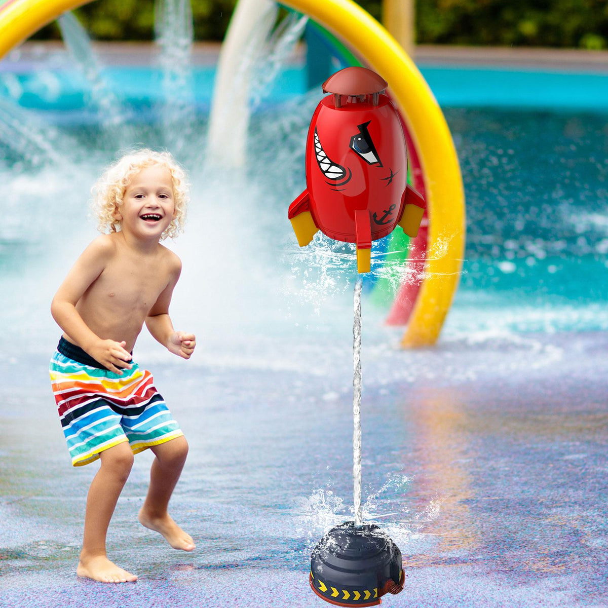 Inflatable Sprinkler Pool Outdoor Water Toys T290