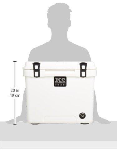 Glacier White 60 Quart Cooler B3168