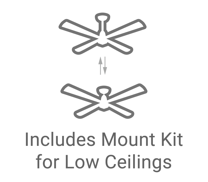 54x22 Indoor LED Ceiling Fan C367575