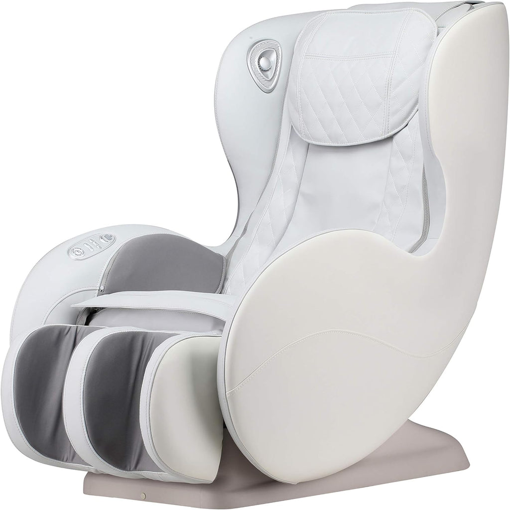 Beige Massage Chair with Bluetooth Speaker V732