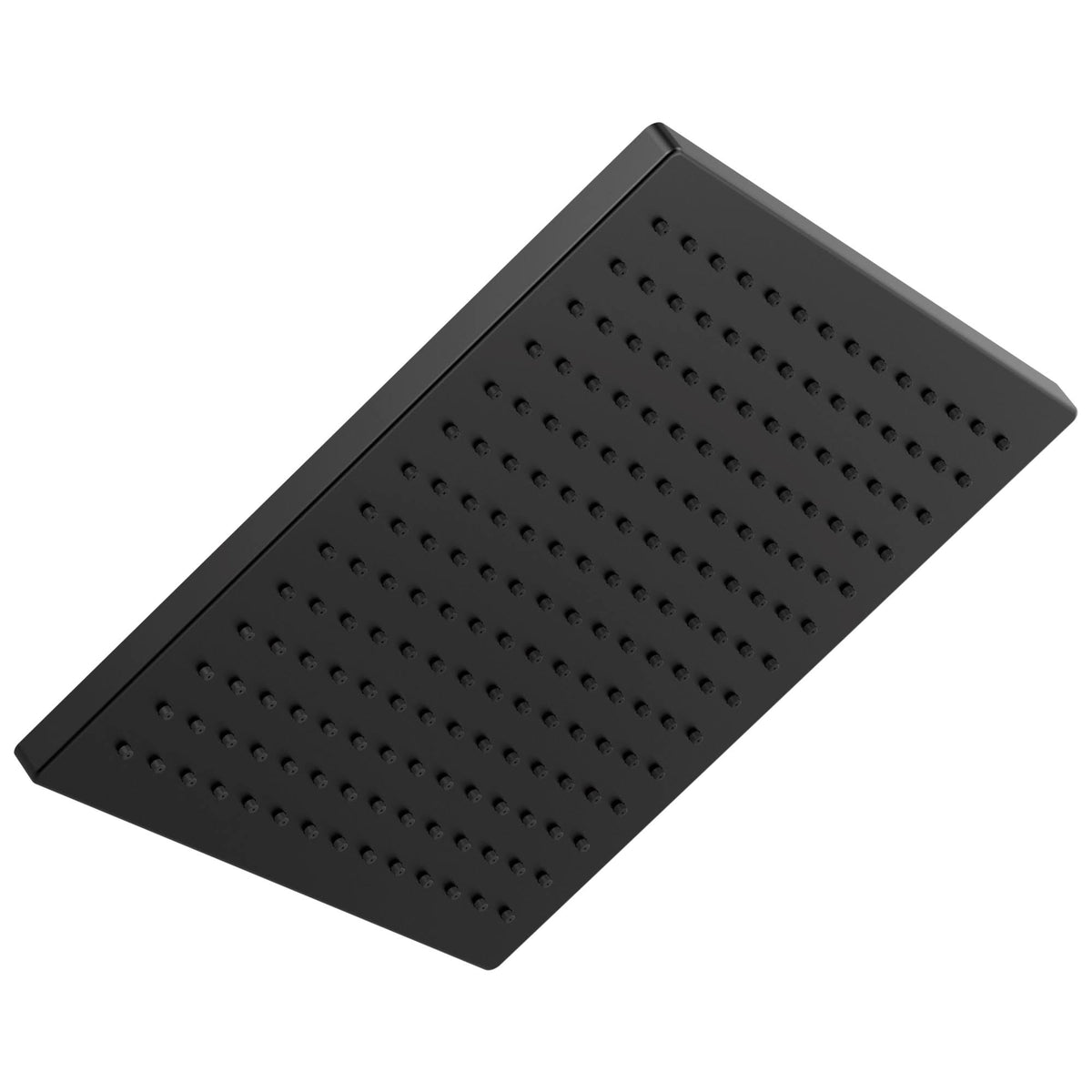 Matte Black Square Raincan Showerhead X193174