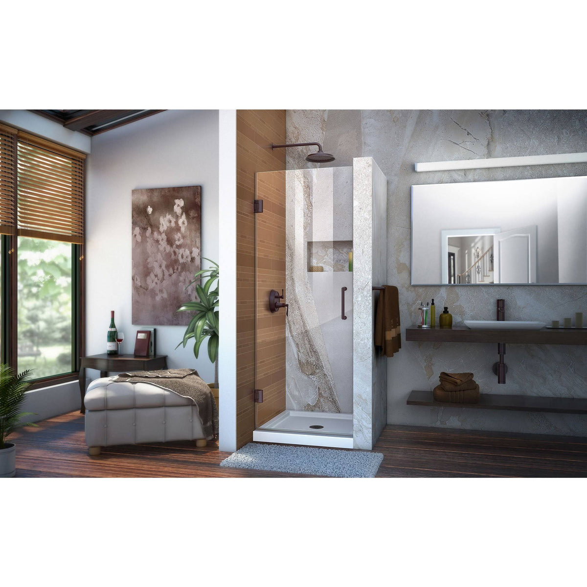 Frameless Hinged Shower Door C991771