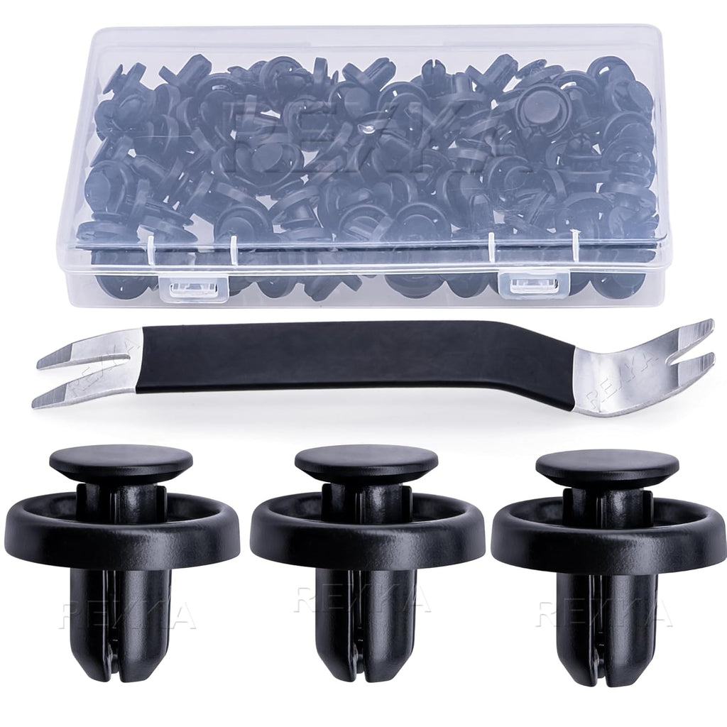 41pcs Front Fender Liner & Engine Cover Push-Type Retainers Clips Fasteners E83608