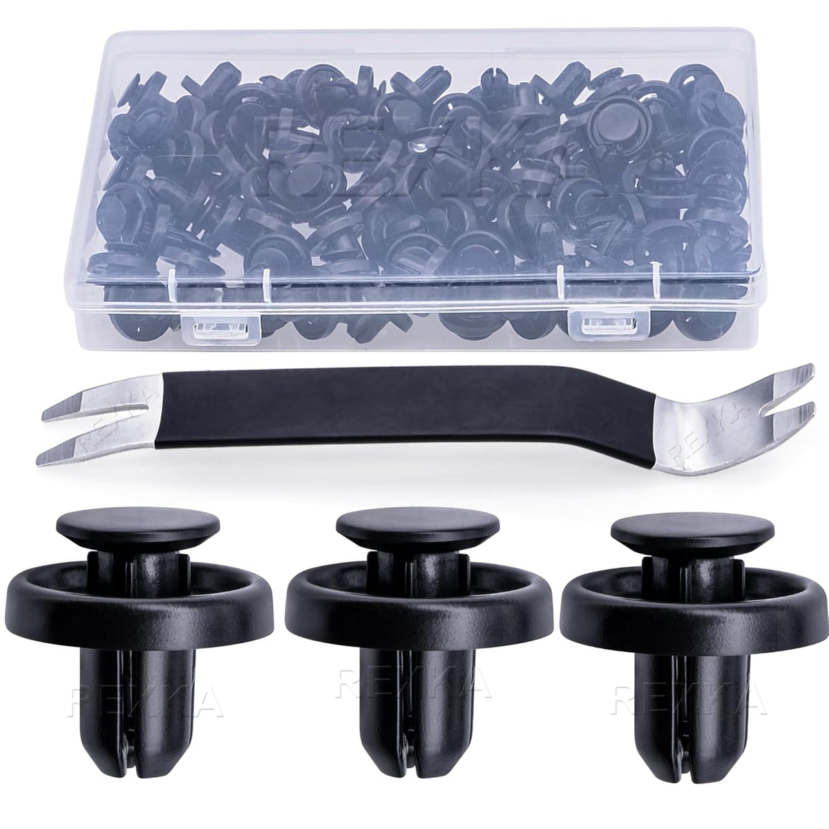 41pcs Front Fender Liner & Engine Cover Push-Type Retainers Clips Fasteners E83608