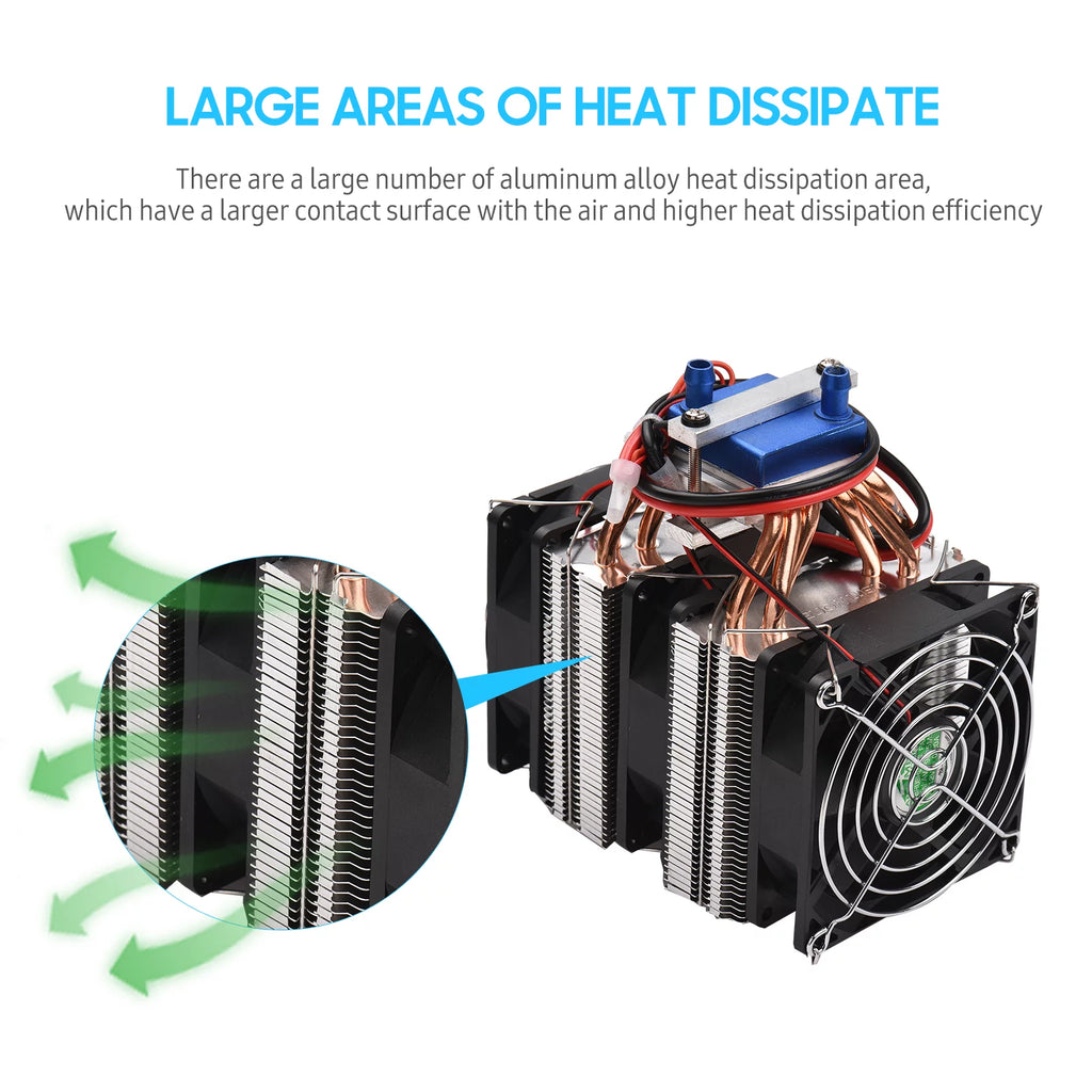 180W Semiconductor Refrigeration Aquarium Chiller for 40 Liters T502