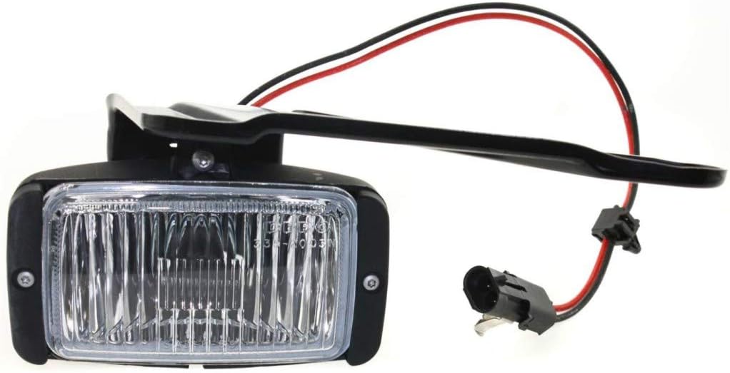 Fog Light Assembly for Chevy C1500 C2500 1988-1997 Passenger Side Pack of 2 U627217