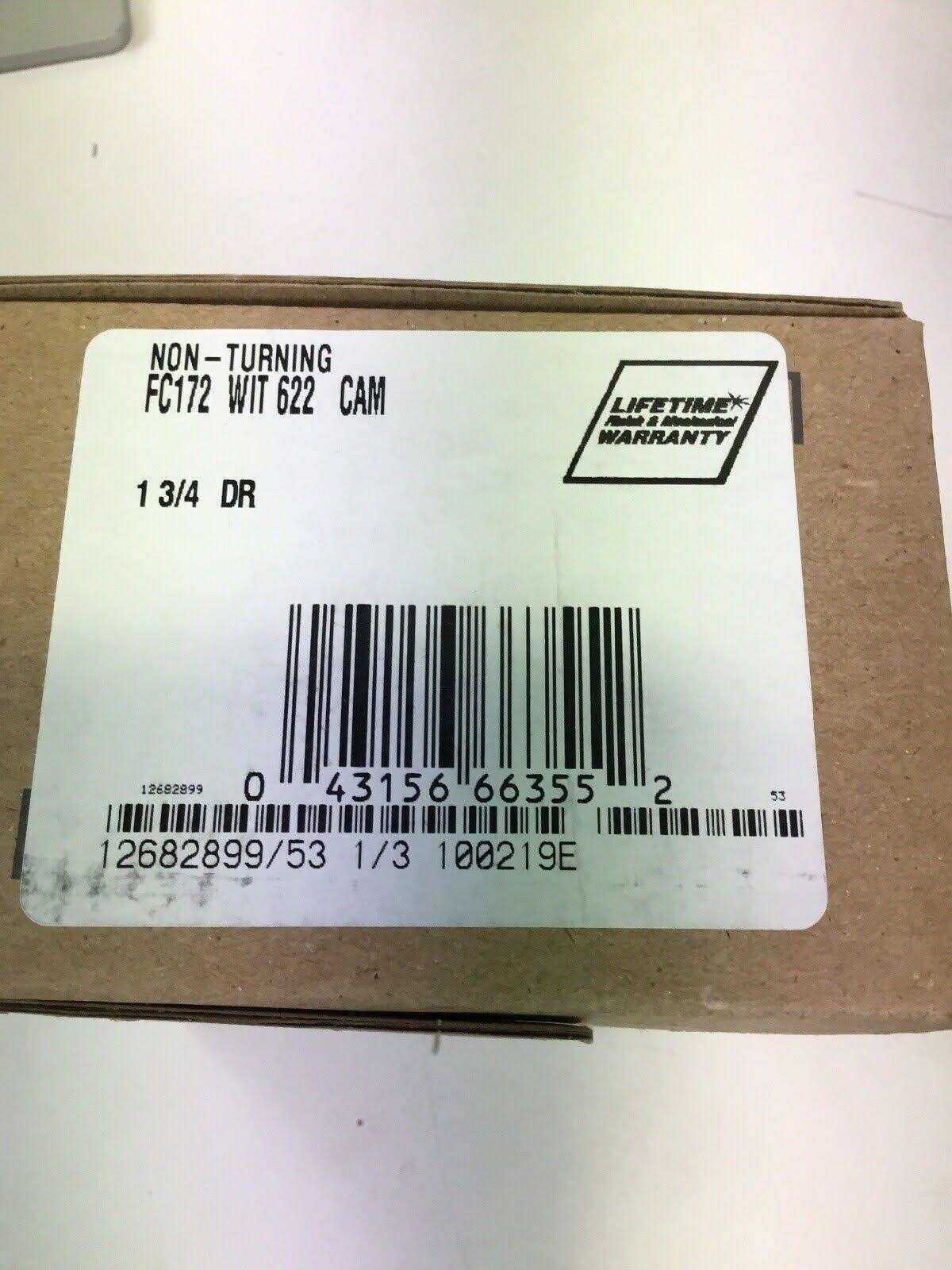 Black Non-Turning Lever with Camelot Trim F1303