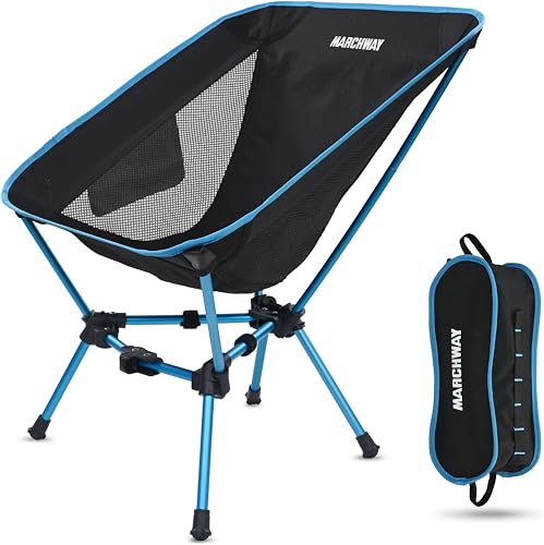Lightweight Folding Camping Chair 330Lbs Orange C5107