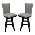 Set of 2 Swivel Wood Bar Stool R67886