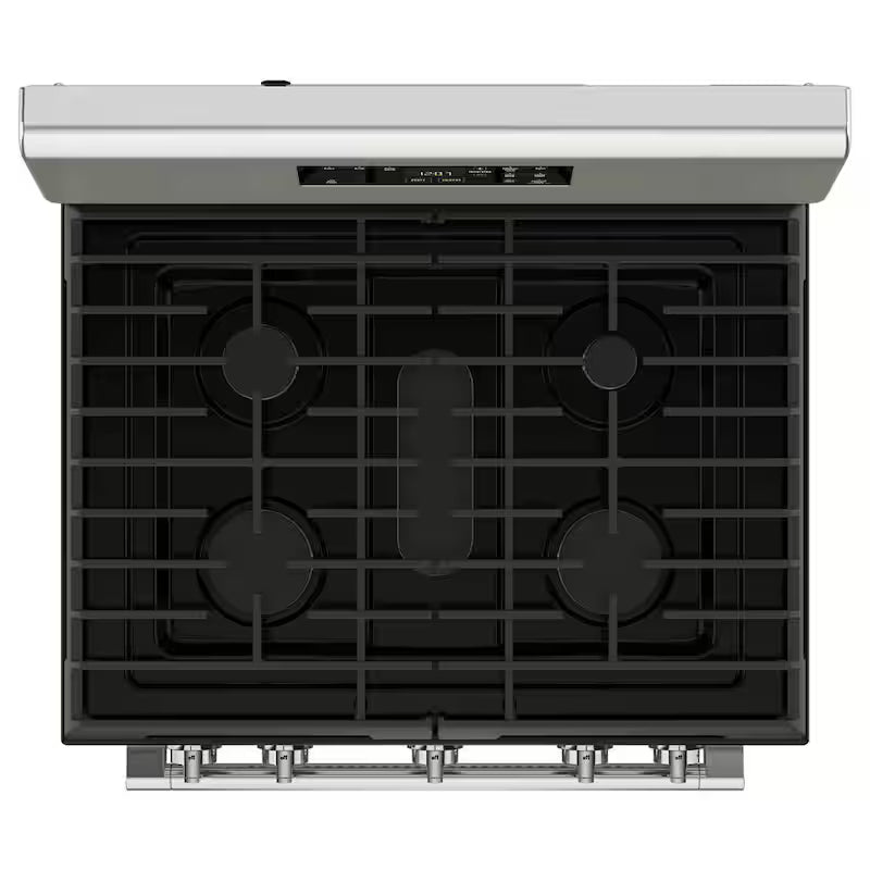 5 Burners Freestanding Gas Range Stainless Steel Self Clean R223505