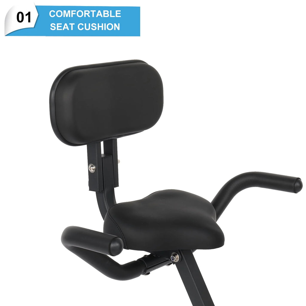 Folding Magnetic Exercise Upright Bike B68013