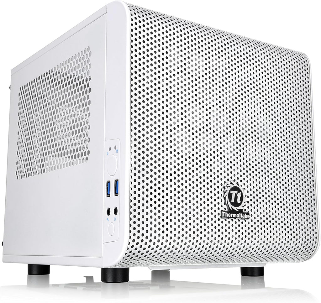 White Mini ITX Cube Computer Chassis X267862