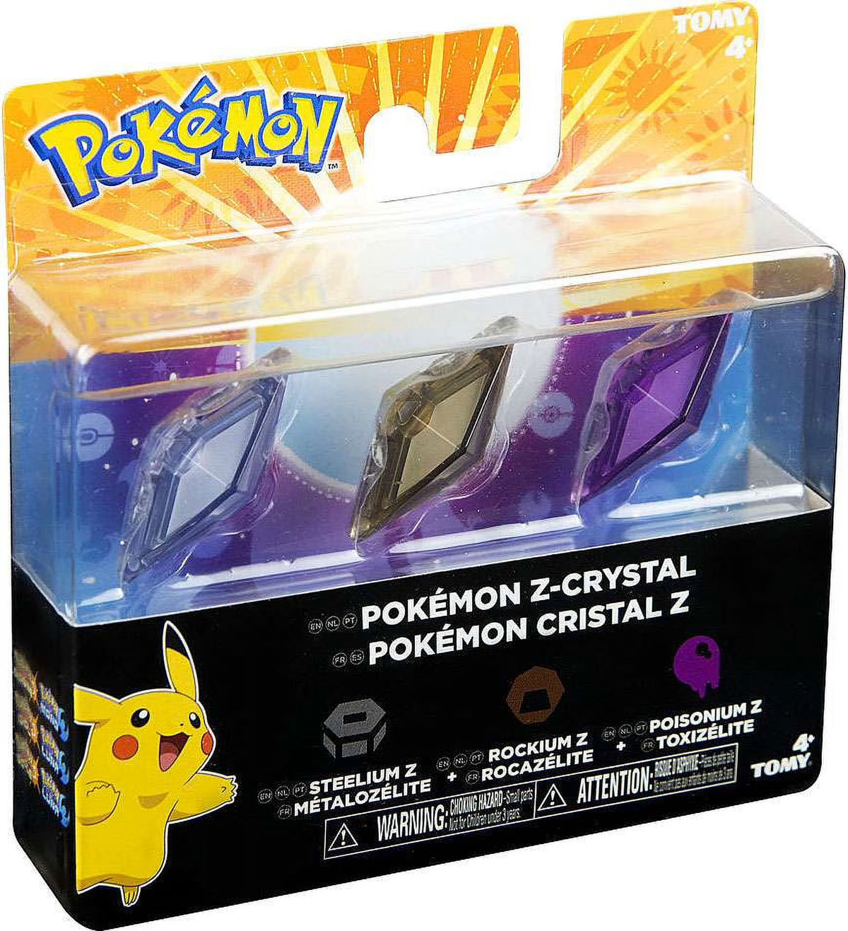 Pokemon Z-Ring Crystal 3-Pack J78696